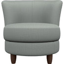  Best Home Furnishings Palmona 2948DW Swivel Chair - Power Blue/Dark Walnut IMAGE 2