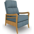  Best Home Furnishings Ryberson 3LP00HBL Power High Leg Recliner - Tranquil/Honey Birch IMAGE 1
