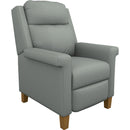  Best Home Furnishings Prima 3LP40HB Power High Leg Recliner - Power Blue/Honey Birch IMAGE 1