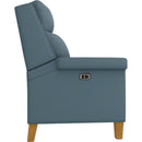  Best Home Furnishings Prima 3LP40HBLU Power High Leg Recliner - Tranquil/Honey Birch IMAGE 3