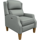  Best Home Furnishings Pauley 3LP50HB Power High Leg Recliner - Power Blue/Honey Birch IMAGE 1