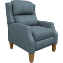  Best Home Furnishings Pauley 3LP50HBLU Power High Leg Recliner - Tranquil/Honey Birch IMAGE 1