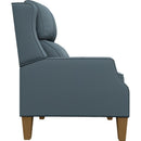  Best Home Furnishings Pauley 3LP50HBLU Power High Leg Recliner - Tranquil/Honey Birch IMAGE 3