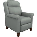  Best Home Furnishings Prima 3LZ40DW Power Tilt Headrest High Leg Recliner - Power Blue/Dark Walnut IMAGE 1