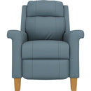  Best Home Furnishings Prima 3LZ40HBLU Power Tilt Headrest High Leg Recliner - Tranquil/Honey Birch IMAGE 2