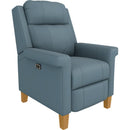  Best Home Furnishings Prima 3L40HBLU High Leg Recliner - Tranquil/Honey Birch IMAGE 1