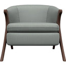  Best Home Furnishings Tatiana 3850DW Stationary Chair - Power Blue/Dark Walnut IMAGE 2