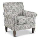  Best Home Furnishings Mcbride 4010DW Stationary Chair - Pearl/Dark Walnut IMAGE 1