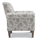  Best Home Furnishings Mcbride 4010DW Stationary Chair - Pearl/Dark Walnut IMAGE 3