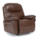  Best Home Furnishings Leya 6MZ74LU Power Tilt Headrest Space Saver Recliner - Cocoa IMAGE 1
