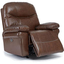  Best Home Furnishings Leya 6MZ74LU Power Tilt Headrest Space Saver Recliner - Cocoa IMAGE 2