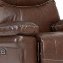  Best Home Furnishings Leya 6MZ75LU Power Tilt Headrest Swivel Glider Recliner - Cocoa IMAGE 6