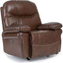  Best Home Furnishings Leya 6MZ77LU Power Tilt Headrest Rocker Recliner - Cocoa IMAGE 1