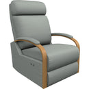  Best Home Furnishings Kinetix 7NP65HB Power Swivel Glider Recliner - Power Blue/Honey Birch IMAGE 1