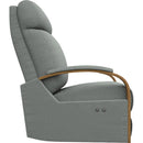  Best Home Furnishings Kinetix 7NP65HB Power Swivel Glider Recliner - Power Blue/Honey Birch IMAGE 3