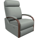  Best Home Furnishings Kinetix 7NP67DW Power Rocker Recliner - Power Blue/Dark Walnut IMAGE 1