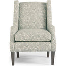  Best Home Furnishings Whimsey 7110DW Stationary Chair - Celadon/Dark Walnut IMAGE 2