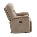  Best Home Furnishings Suitably 8MZ35 Power Tilt Headrest Swivel Glider Recliner - Cafe IMAGE 4