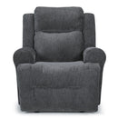  Best Home Furnishings Brielle 9NP45 Power Swivel Glider Recliner - Charcoal IMAGE 3