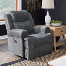  Best Home Furnishings Brielle 9NZ45 Power Tilt Headrest Swivel Glider Recliner - Charcoal IMAGE 4