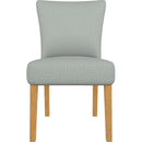  Best Home Furnishings Jazla 9850HB/1 Dining Chair - Power Blue/Honey Birch IMAGE 2