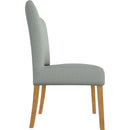  Best Home Furnishings Jazla 9850HB/1 Dining Chair - Power Blue/Honey Birch IMAGE 3