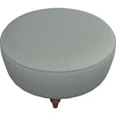  Best Home Furnishings Renae 9900DW2P Bench With Two (2) Pillows - Power Blue/Dark Walnut IMAGE 2