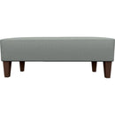  Best Home Furnishings Kenai 9920DW2P Bench With Two (2) Pillows - Power Blue/Dark Walnut IMAGE 2