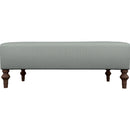  Best Home Furnishings Ryker 9930DW2P Bench With Two (2) Pillows - Power Blue/Dark Walnut IMAGE 2