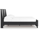 Size_Full  -- Danziar B1013B23 Full Slat Panel Bed IMAGE 3