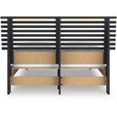  Size_Full  -- Danziar B1013B23 Full Slat Panel Bed IMAGE 4