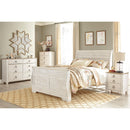  Size_Queen  -- Signature Design by Ashley Willowton Sleigh Bed IMAGE 3