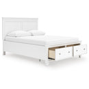  Size_Queen  -- Signature Design by Ashley Fortman Panel Bed with Storage IMAGE 2