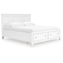  Size_King  -- Fortman B680B22 King Panel Storage Bed IMAGE 1