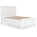  Size_Full  -- Fortman B680B25 Full Panel Storage Bed IMAGE 6