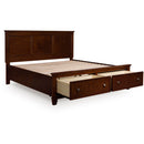  Size_King  -- Signature Design by Ashley Danabrin King Panel Bed with Storage IMAGE 2