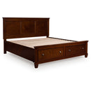  Size_California King  -- Danabrin B685B19 California King Panel Storage Bed IMAGE 1