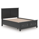  Size_Queen  -- Signature Design by Ashley Lanolee Panel Bed with Storage IMAGE 6