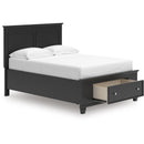  Size_Full  -- Lanolee B687B22 Full Panel Storage Bed IMAGE 2