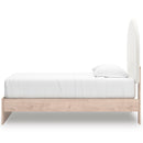  Size_Twin -- Signature Design by Ashley Arloster Upholstered Panel Bed IMAGE 4