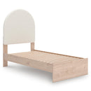  Size_Twin -- Signature Design by Ashley Arloster Upholstered Panel Bed IMAGE 6