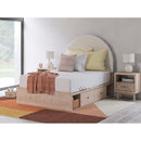  Size_Full -- Arloster PCB1566B5 Full Upholstered Panel Bed with Storage IMAGE 8