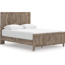  Size_Queen  -- Signature Design by Ashley Rusticott Panel Bed IMAGE 1