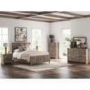  Size_Queen  -- Signature Design by Ashley Rusticott Panel Bed IMAGE 8