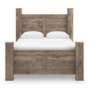  Size_Queen  -- Signature Design by Ashley Rusticott Poster Bed IMAGE 2