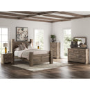  Size_Queen  -- Signature Design by Ashley Rusticott Poster Bed IMAGE 8