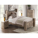  Size_Queen  -- Signature Design by Ashley Rusticott Poster Bed IMAGE 9