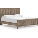  Size_King  -- Rusticott PCB2260B6 King Panel Bed IMAGE 1