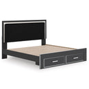  Size_King -- Signature Design by Ashley Zuraleus Upholstered Panel Bed with Storage IMAGE 6