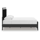  Size_Queen -- Zuraleus PCB3380B2 Queen Upholstered Platform Bed IMAGE 6